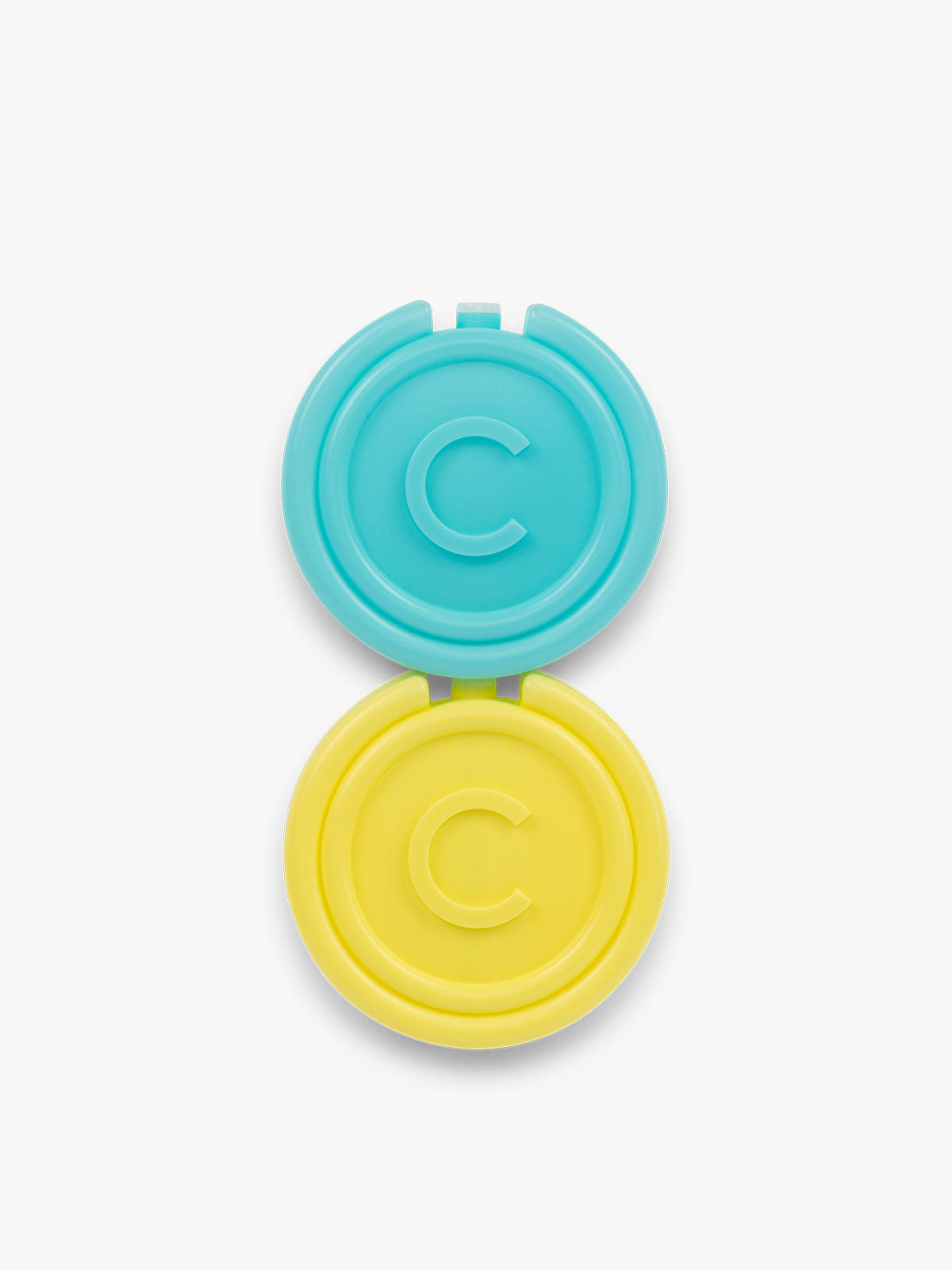 Ice Packs (Set of 2) in Aqua Yellow