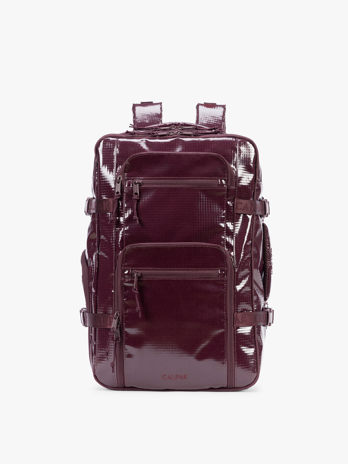 Terra 26L Laptop Duffel Backpack in Dark Cherry