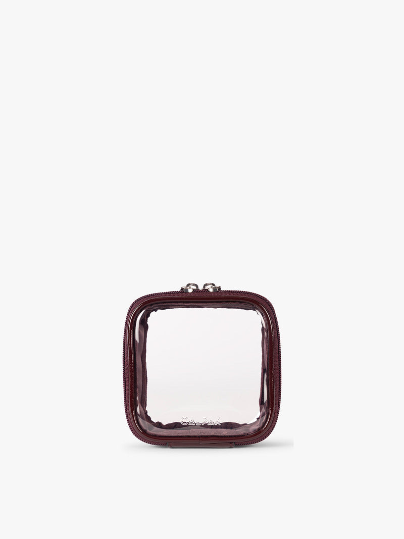 Tiny Clear Cosmetics Case
