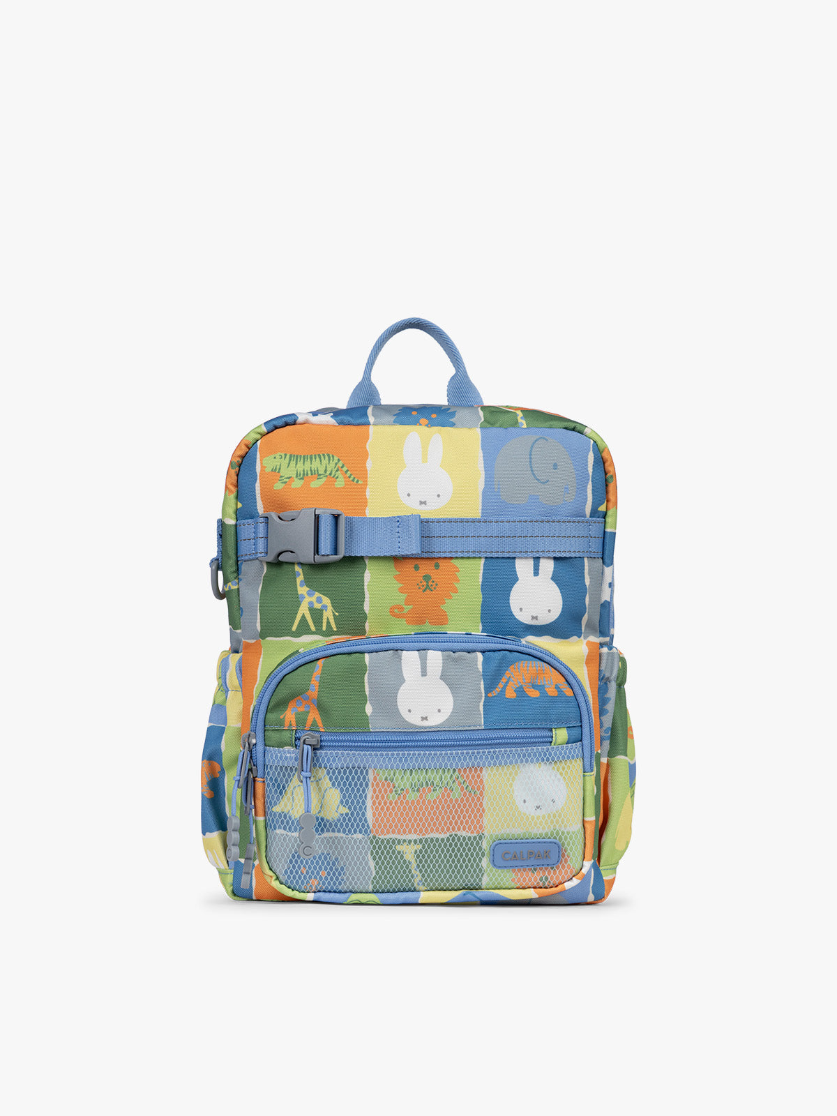 Miffy Kids Small Backpack in Miffy Blue Zoo Trip