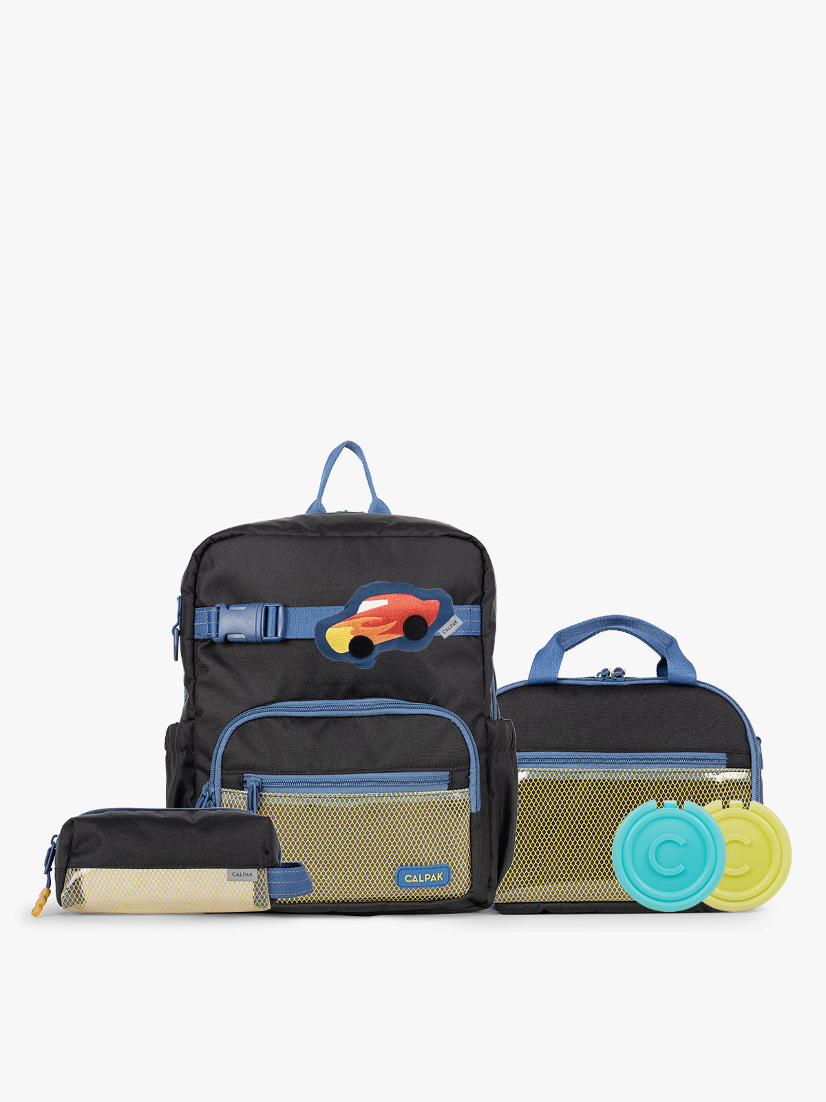 Kids School Essentials Bundle with Small Backpack in Black