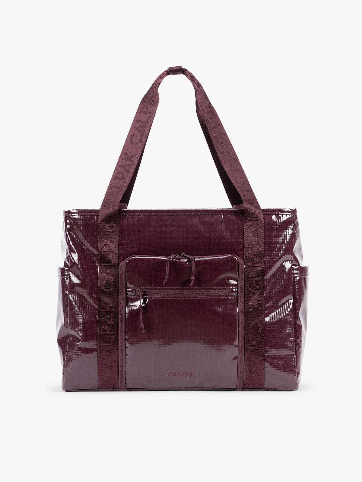 Terra 35L Water Resistant Zip Tote Bag in Dark Cherry