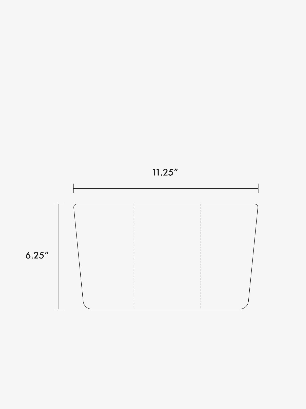 Luka 2-Quart Zip Pouch in Vegan Leather
