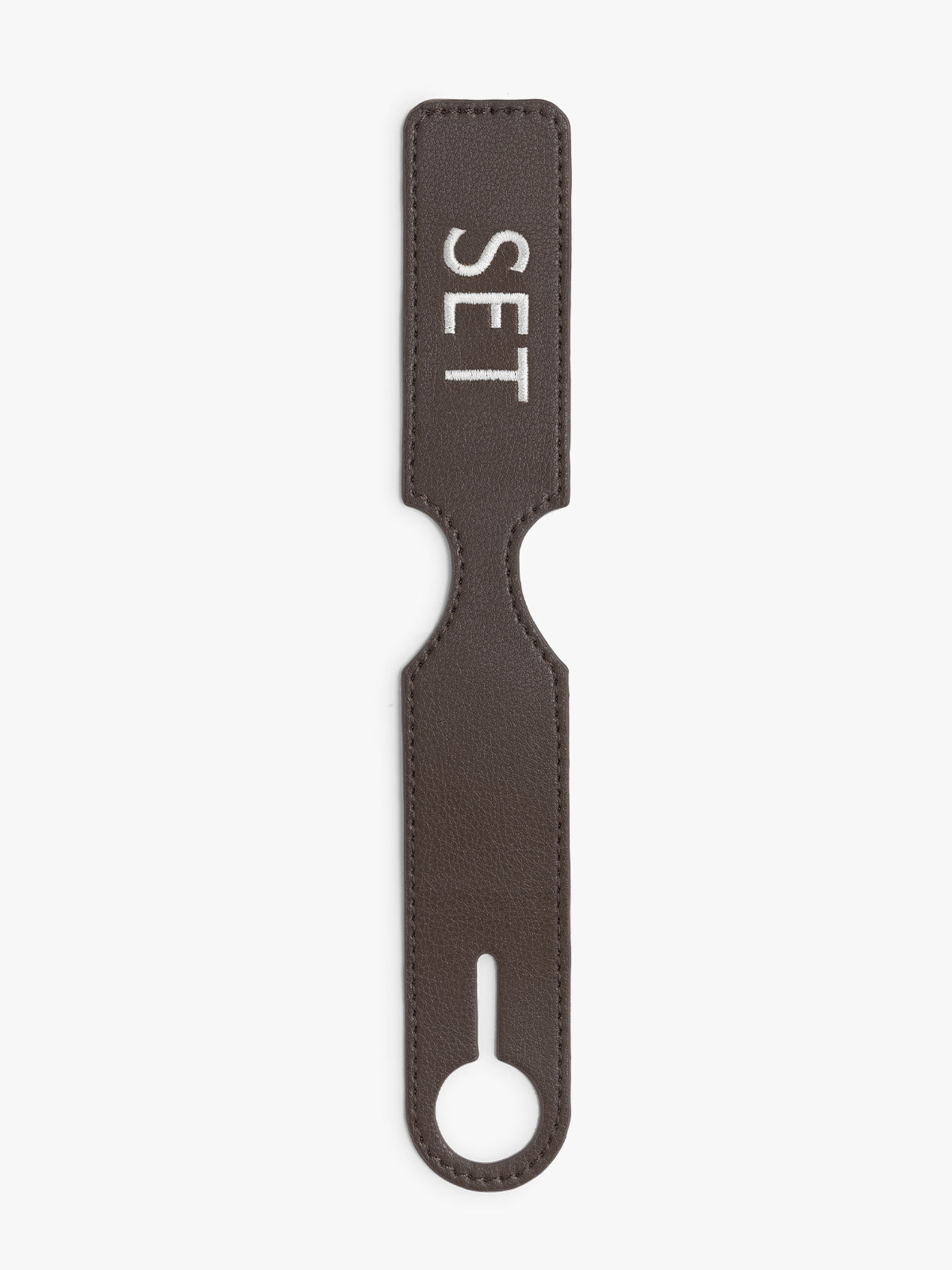 Personalized Luggage Tag in Espresso