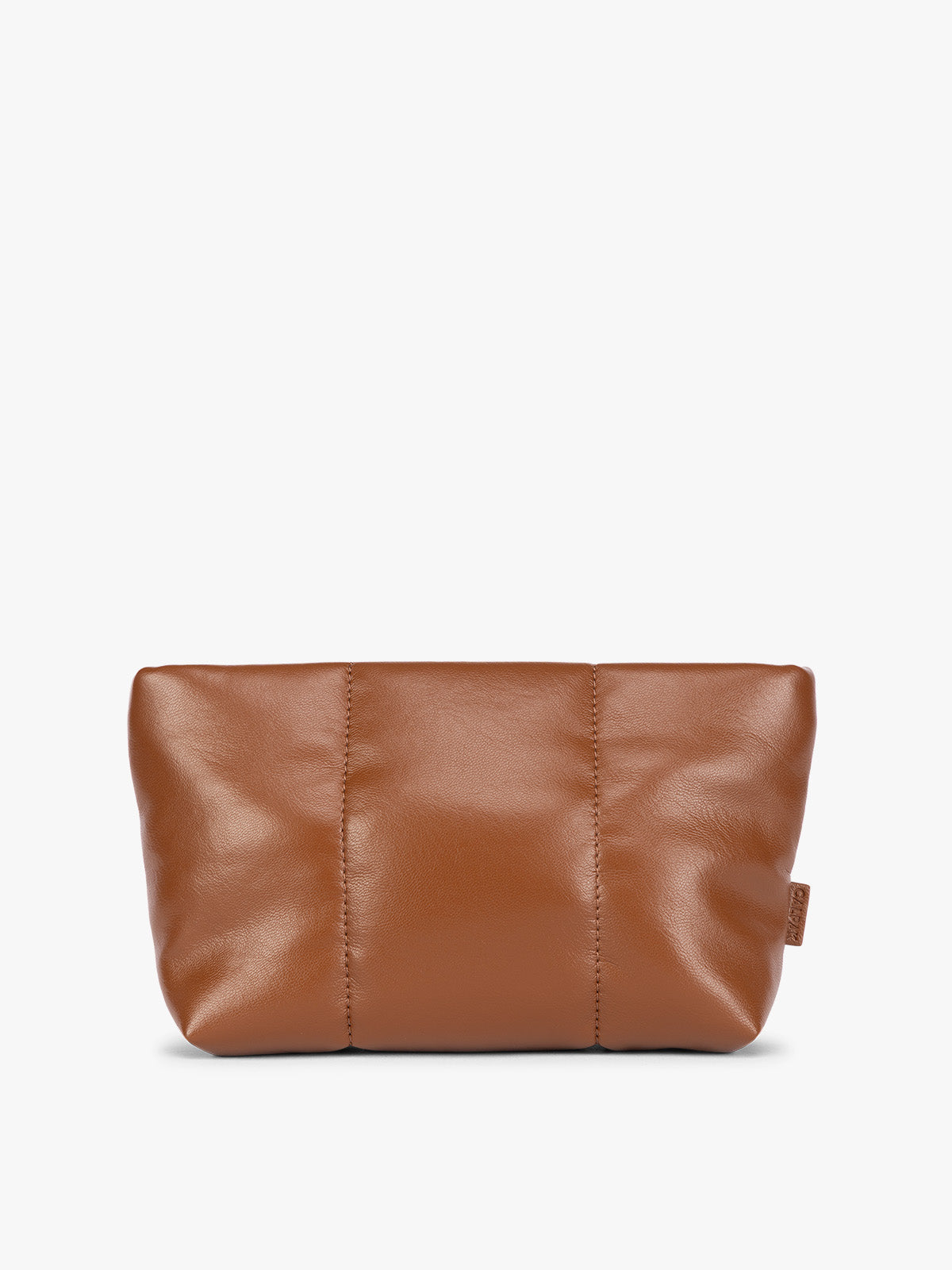 Luka 1-Quart Zip Pouch in Vegan Leather