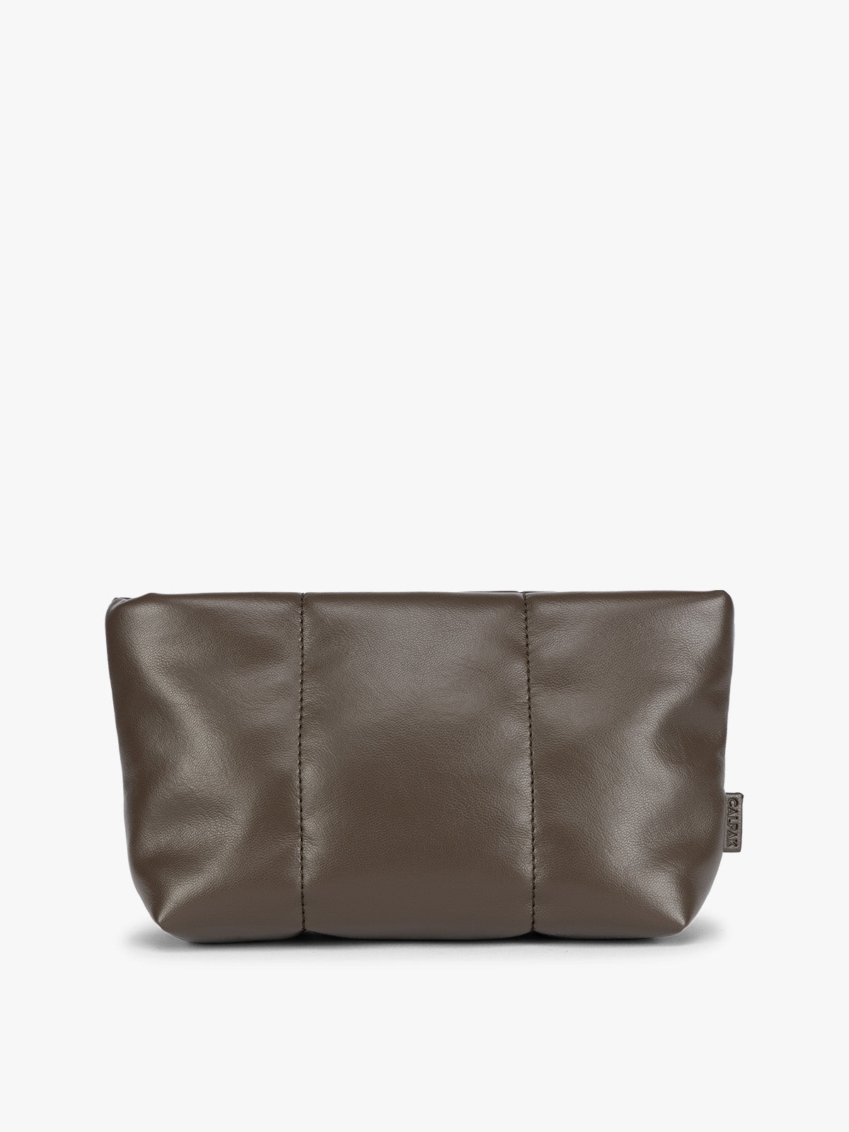 Luka 1-Quart Zip Pouch in Vegan Leather